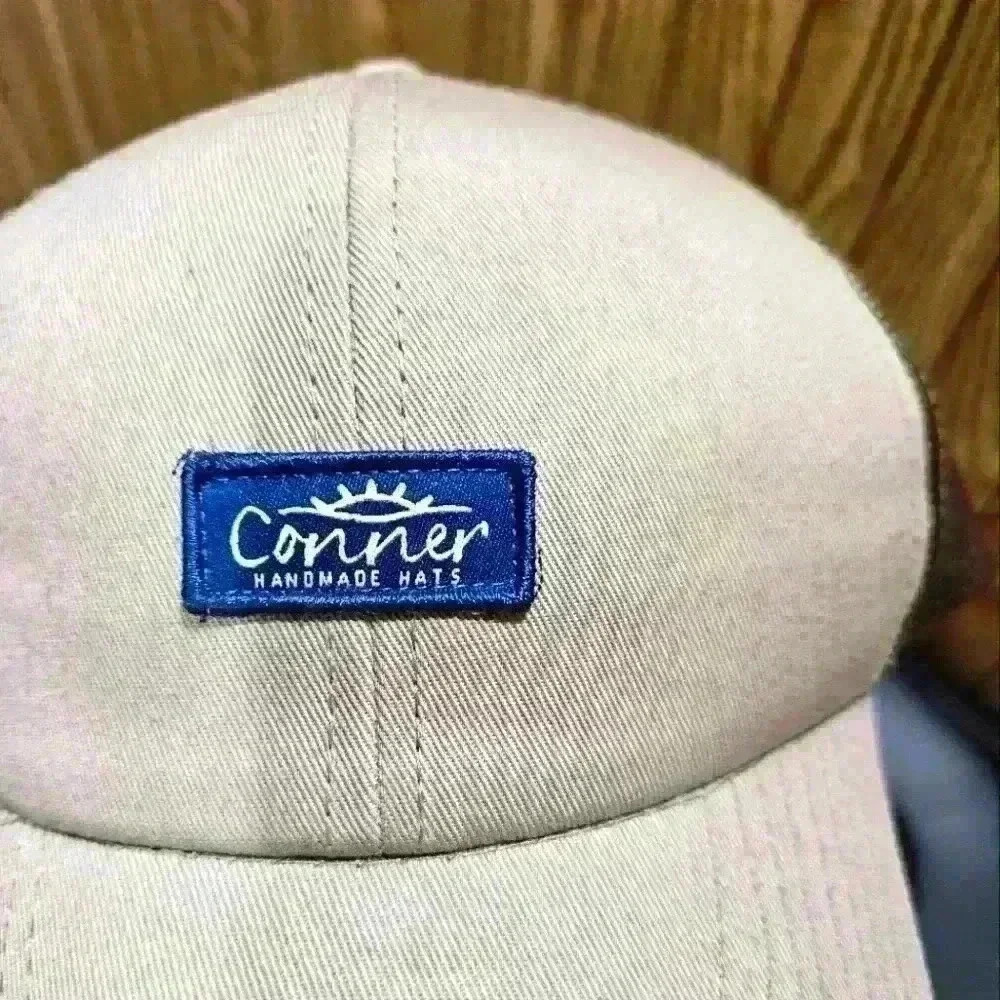 Conner Hand made Ball cap. Brown & Khaki OS